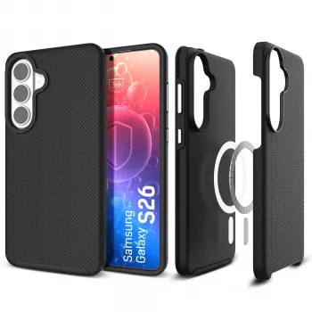 Samsung Galaxy S26 FE 3mk Hardy Shockproof MagCase - prozorna