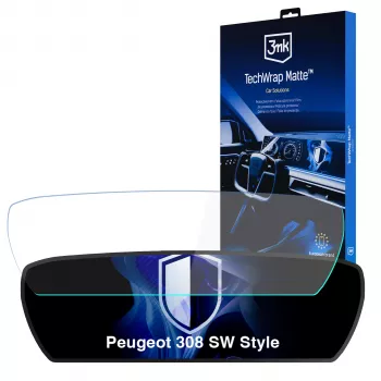 3MK PROTECTION zaščitna folija TechWrap Matte za zaslon instrumentne plošče Peugeot 308 SW Style