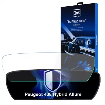 3MK PROTECTION zaščitna folija TechWrap Matte za zaslon instrumentne plošče Peugeot 408 Hybrid Allure
