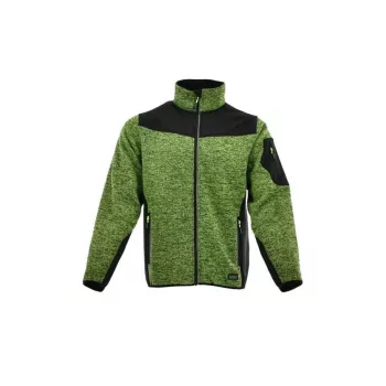 NO NAME Comfort pletena jakna 2XL, črna