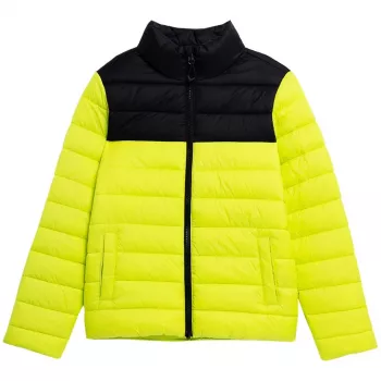 Fantovska puhovka 4F Juicy Green 4FJSS23TDJAM077 45S 152cm