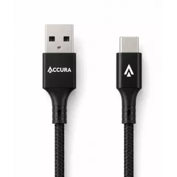 Accura kabel USB 2.0 na USB-C 1,0 m črn