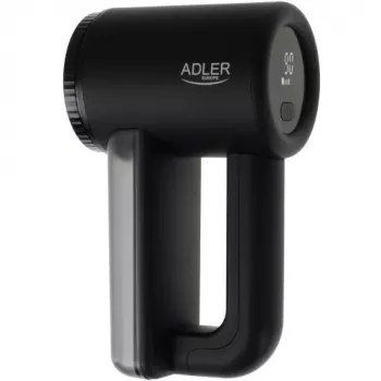 Adler AD 9617 odstranjevalnik kosmov z LCD zaslonom, 3 hitrosti, polnljiva Li-Ion baterija 3,7-V-2000-mAh, USB polnjenje, 5 W, črn