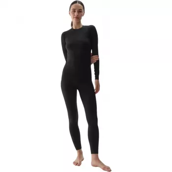 4F ženska termoaktivna majica F176 Deep Black Allover, velikost M/L