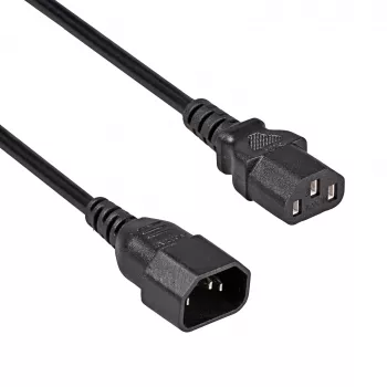 Akyga AK-PC-07C podaljševalni kabel CU IEC C13 na C14 3m črn
