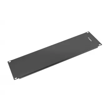 LANBERG AK-1404-B 19-palčna 3U rack slepa plošča, črna