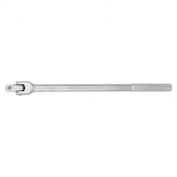 NEO TOOLS 3/4 inch pregibni ročaj z vrtljivim zgibom, 510 mm, krom-vanadijevo jeklo