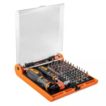 NEO TOOLS set izvijačnih nastavkov z držalom, 73 delov