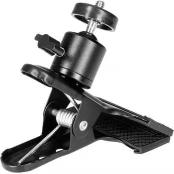 Camrock BH-1 univerzalna sponka z mini kroglično glavo, nosilnost 1 kg, aluminij (CR2158)
