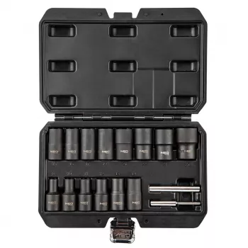 NEO TOOLS 1/2 inch komplet nasadnih ključev za poškodovane matice, 16 kosov