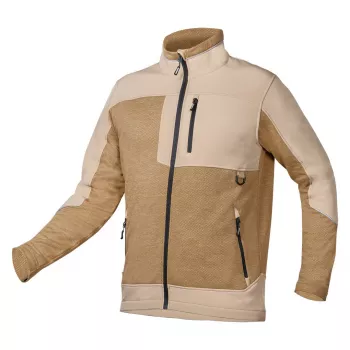 Softshell majica z dolgimi rokavi NEO TOOLS OUTDOOR, bež, velikost L