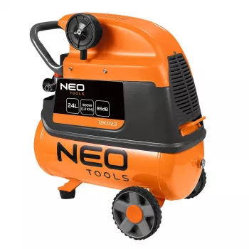 NEO TOOLS 24 L oljno mazan kompresor 1,5 kW 8 bar 230V