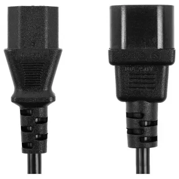 Accura C13 na C14 VDE napajalni kabel 1,8 m črn