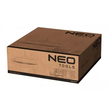 NEO TOOLS 90-037 električna grelna pištola 2000W PTC keramična grelna pištola z nastavljivim termostatom, zaščito pred pregrevanjem in prevrnitvijo, prenosnim ročajem, črna/siva