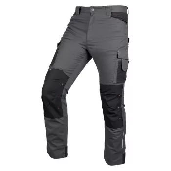 NEO TOOLS Mix&Match delovne hlače z ojačitvami Cordura, sivo-črne, velikost XXL