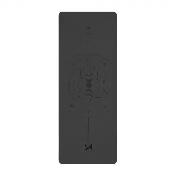 Jogijska podloga Wozinsky WNSP-NKB iz naravnega kavčuka – 183 x 61 x 0,5 cm – črna
