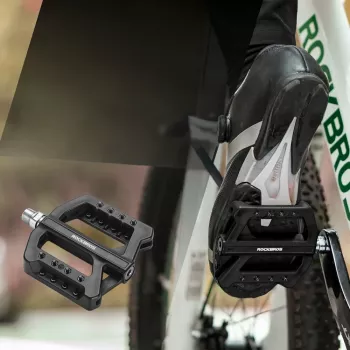 ROCKBROS RK01 najlonska kolesarska pedala - črna