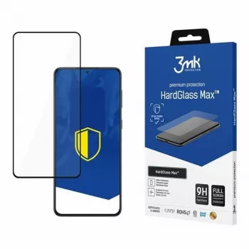 3MK Samsung Galaxy S22 črn – zaščita zaslona HardGlass Max