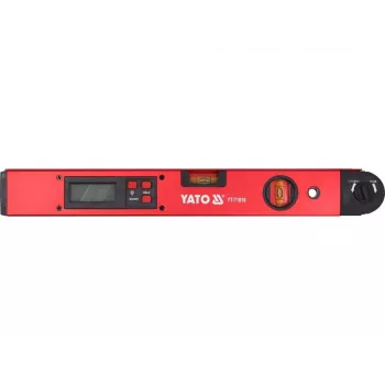YATO elektronski digitalni kotomer 400mm z LCD zaslonom in funkcijo Hold