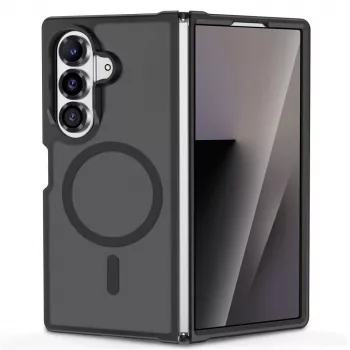 Ovitek Tech-Protect Magmat MagSafe za Samsung Galaxy Z Fold 7 / 8 Ultra mat črn