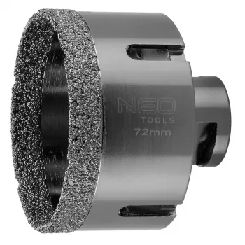NEO TOOLS diamantni kronski sveder 72 mm x M14 (55-316)