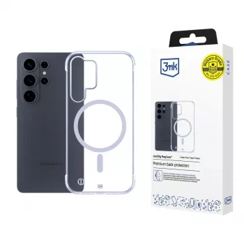 3MK Just20g MagCase za Samsung Galaxy S26 Ultra - prosojen ovitek za hrbtno stran MagSafe