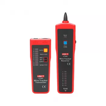 Iskalnik parov žic in tester omrežnih kablov UNI-T UT682 s podporo RJ45/RJ11