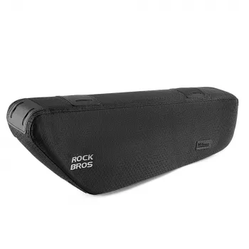Kolesarska okvirna torba ROCKBROS pod zgornjo cevjo 2,9 l, črna