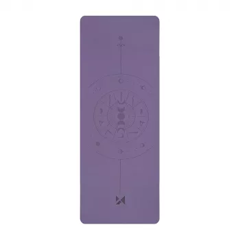 Jogijska in telovadna podloga Wozinsky WNSP-NKP iz naravnega kavčuka 183 x 61 x 0,5 cm, vijolična