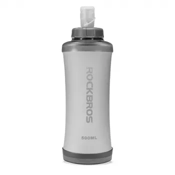 ROCKBROS Soft Flask 500 ml tekaška steklenica - bela