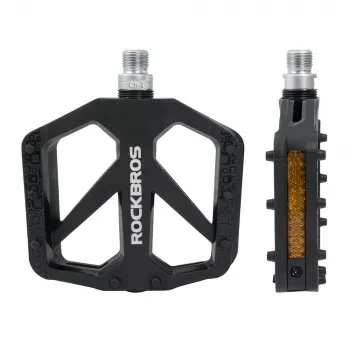 ROCKBROS BP2602 najlonska kolesarska pedala, črna