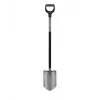 Fiskars ergonomska vrtna lopata koničasta z ročajem D, jeklo, 1200mm