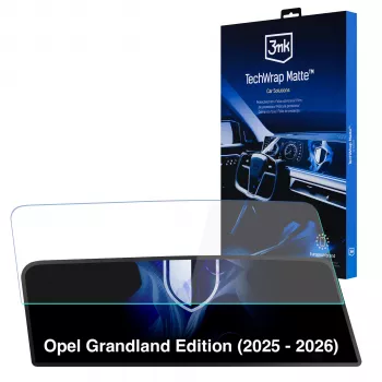 3MK PROTECTION Opel Grandland Edition (2025-2026) TechWrap mat zaščitna folija za instrumentno ploščo