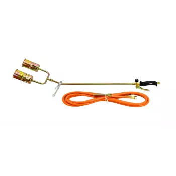 AWTOOLS AW13855 plinski gorilnik – s piezo vžigom, butan, za spajkanje in trdo spajkanje, 1300°C, EN417