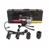 AWTOOLS 1200W varilnik za cevi PVC PP PE PB PPR, 16-32mm, 4 pari šob, nastavljiv termostat, kovinsko ohišje