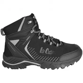 Lee Cooper moški prostočasni čevlji z vezalkami, črni, LCJ-22-01-1399M