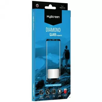 MyScreen Diamond Glass edge3D kaljeno steklo zaščita zaslona za Motorola Edge 60 / Edge 60 Fusion - črno