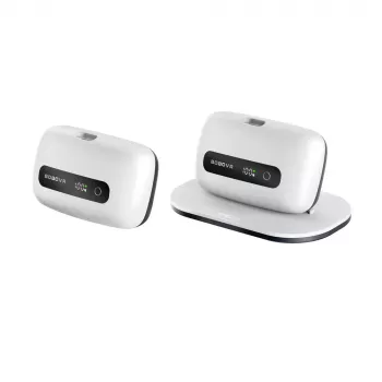 BOBOVR BM60-2 dvojni komplet baterij 6500mAh s polnilno postajo za M3 Pro+ in M3 naglavne nosilce – bel