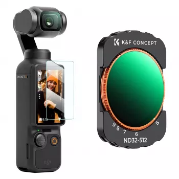 KF spremenljiv ND filter ND32-ND512 Nano-X za DJI Osmo Pocket 3