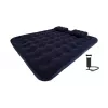 AVENLI XXL komplet napihljive zračne blazine 203x183x22 cm Queen Size z nožno črpalko in kompletom za popravila