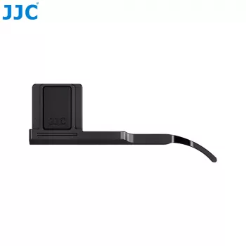 JJC opora za palec za fotoaparat Fujifilm X-M5, aluminijeva zlitina, nastavek na bliskavico, črna