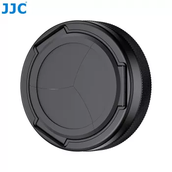 JJC ALC-V1 samodejni pokrov objektiva za Canon PowerShot V1 - črn
