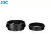 JJC LH-JXHALF senčilo objektiva z 37 mm filtrskim obročem za Fujifilm X Half, črno