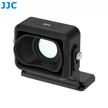 JJC LVF-BF 3x LCD povečevalo iskala za Sigma fp / fp L s hitro izmenljivo ploščo Arca-Swiss in združljivostjo s Peak Design Capture Clip V3 (črno)