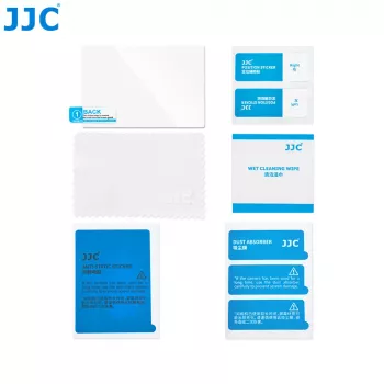 JJC GSP-XE5 kaljeno steklo zaščita LCD zaslona za Fujifilm X-E5 - trdota 9H, 0,3mm, 2,5D zaobljeni robovi, oleofobni premaz, namestitev brez mehurčkov