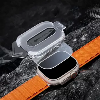 Tech-Protect Easy Set+ zaščita zaslona za Apple Watch Ultra 1/2/3 (49 mm), 2 kosa
