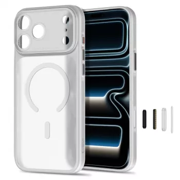 TECH-PROTECT MagPrime MagSafe ovitek za Apple iPhone 17 Pro / 18 Pro – mat siva