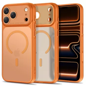 TECH-PROTECT MagPrime MagSafe ovitek za iPhone 17 Pro Max / 18 Pro Max - mat Cosmic Orange