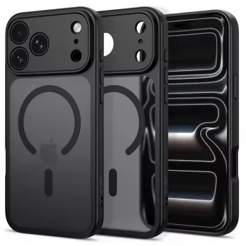 Tech-Protect BasicMag MagSafe ovitek za iPhone 17 Pro Max / 18 Pro Max - mat črn
