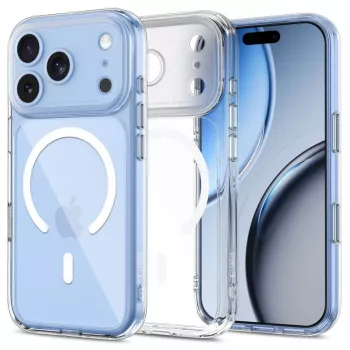Tech-Protect MagPeak MagSafe prosojni ovitek za iPhone 17 Pro Max / 18 Pro Max